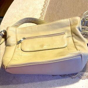 Stone & Co. Tan Leather Shoulder Bag